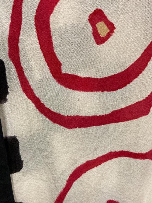 LOUIS VUITTON（ルイ ヴィトン）LOUIS VUITTON (ルイ ヴィトン) 総柄シルクシャツ ホワイト サイズ:SIZE 38の古着・服飾アイテム