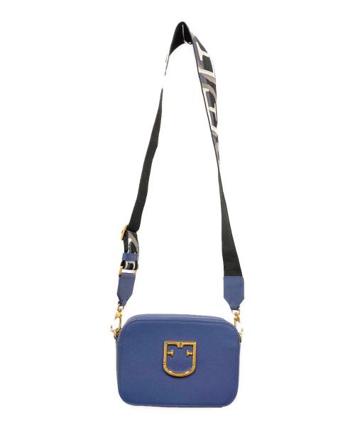 FURLA（フルラ）FURLA (フルラ) ショルダーバッグ ブルーの古着・服飾アイテム