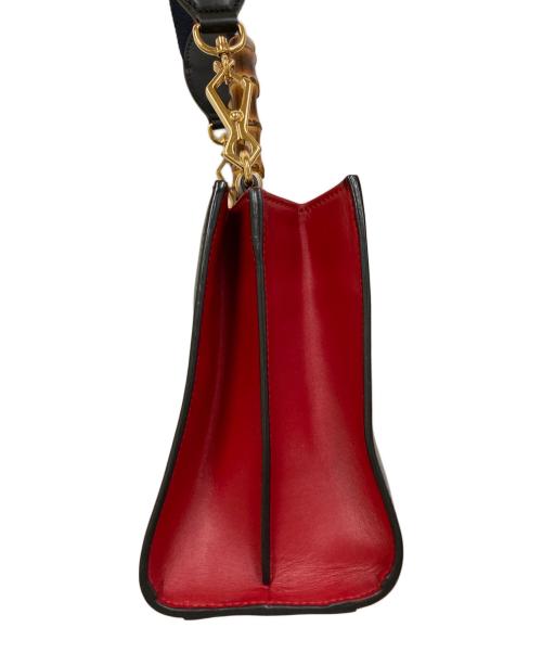 GUCCI（グッチ）GUCCI (グッチ) ニムフェア2WAYショルダーバッグ ネイビー サイズ:表記なしの古着・服飾アイテム