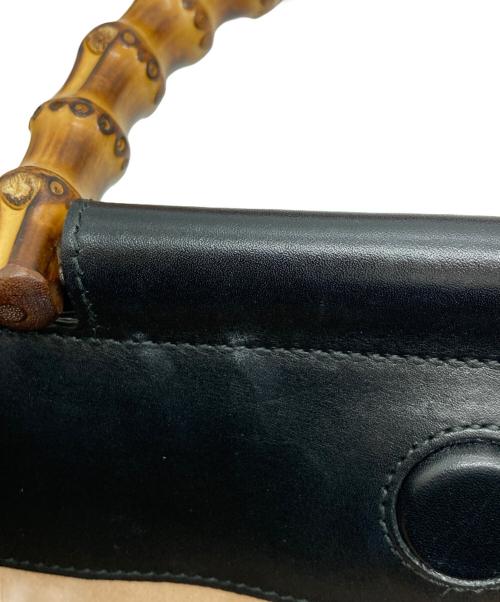 GUCCI（グッチ）GUCCI (グッチ) ニムフェア2WAYショルダーバッグ ネイビー サイズ:表記なしの古着・服飾アイテム