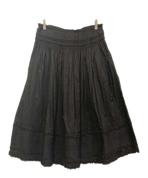 KANEKO ISAO（カネコ イサオ）KANEKO ISAO (カネコ イサオ) フリルスカート ブラック サイズ:-の古着・服飾アイテム