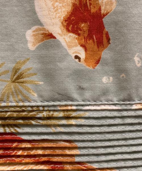 WONDEFUL WORLD（ワンダフルワールド）WONDEFUL WORLD (ワンダフルワールド) 金魚柄ワンピース スカイブルー サイズ:-の古着・服飾アイテム