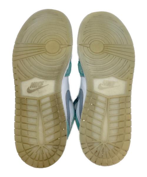 NIKE（ナイキ）NIKE (ナイキ) Air Jordan 1 Low ホワイト×グリーン サイズ:23.5cmの古着・服飾アイテム