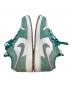 中古・古着 NIKE (ナイキ) Air Jordan 1 Low ホワイト×グリーン サイズ:23.5cm：5000円