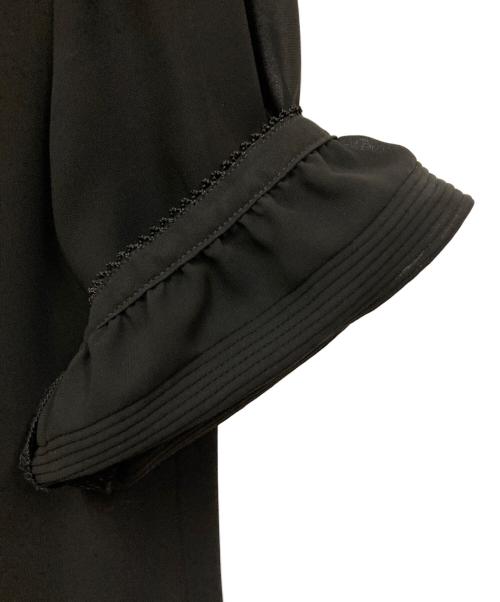 KANEKO ISAO（カネコ イサオ）KANEKO ISAO (カネコ イサオ) ティアードフリルワンピース ブラック サイズ:表記なしの古着・服飾アイテム