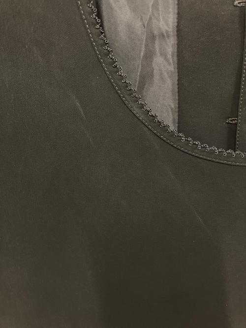 KANEKO ISAO（カネコ イサオ）KANEKO ISAO (カネコ イサオ) ティアードフリルワンピース ブラック サイズ:表記なしの古着・服飾アイテム