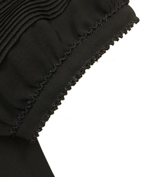 KANEKO ISAO（カネコ イサオ）KANEKO ISAO (カネコ イサオ) ティアードフリルワンピース ブラック サイズ:表記なしの古着・服飾アイテム