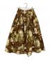 KANEKO ISAO（カネコ イサオ）の古着「花柄スカート」｜ブラウン