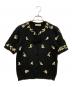 KANEKO ISAO（カネコ イサオ）の古着「半袖カーディガン」｜ブラック