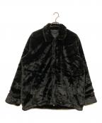 DANKE SCHONダンケ シェーン）の古着「ECO FUR COACH JACKET」｜ブラック