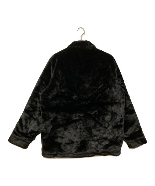 DANKE SCHON（ダンケ シェーン）Danke schon (ダンケ シェーン) ECO FUR COACH JACKET ブラック サイズ:SIZE Lの古着・服飾アイテム