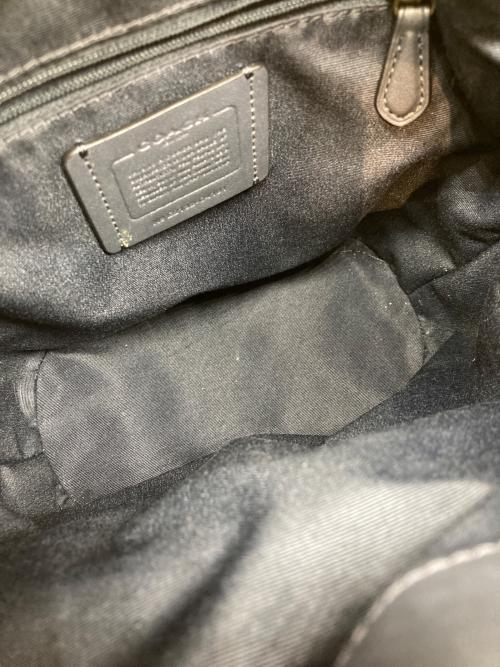 COACH（コーチ）COACH (コーチ) デンプシー ドローストリング バケット バッグ シグネチャー デニム ネイビー サイズ:表記なしの古着・服飾アイテム