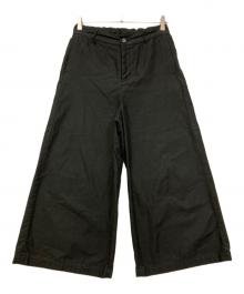 mizuiro-ind（ミズイロインド）の古着「クロップドパンツ」｜ブラック