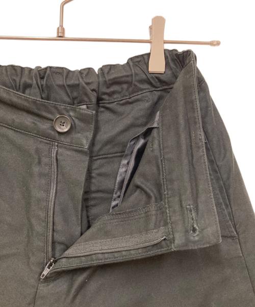 mizuiro-ind（ミズイロインド）mizuiro-ind (ミズイロインド) クロップドパンツ ブラック サイズ:2の古着・服飾アイテム