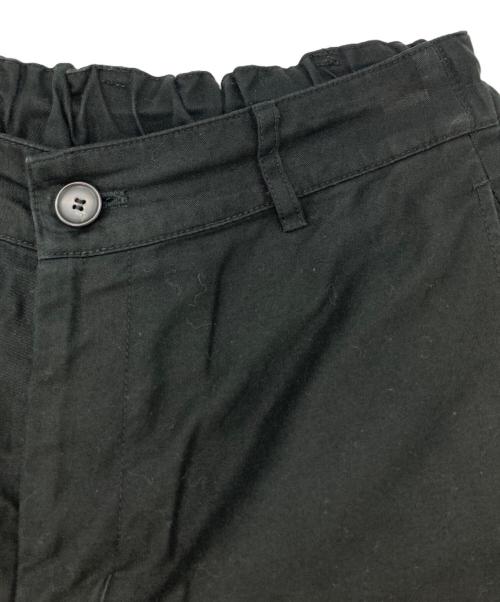 mizuiro-ind（ミズイロインド）mizuiro-ind (ミズイロインド) クロップドパンツ ブラック サイズ:2の古着・服飾アイテム