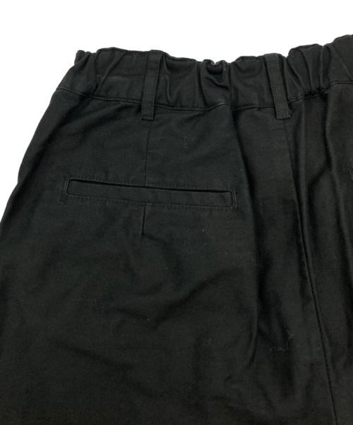 mizuiro-ind（ミズイロインド）mizuiro-ind (ミズイロインド) クロップドパンツ ブラック サイズ:2の古着・服飾アイテム