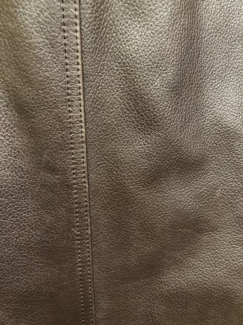 PS Paul Smith（ＰＳポールスミス）PS Paul Smith (ＰＳポールスミス) シングルライダースジャケット ブラウン サイズ:SIZE Mの古着・服飾アイテム