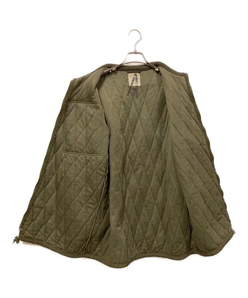 MILITARY（ミリタリー）MILITARY (ミリタリー) キルティングジャケット カーキ サイズ:表記なしの古着・服飾アイテム