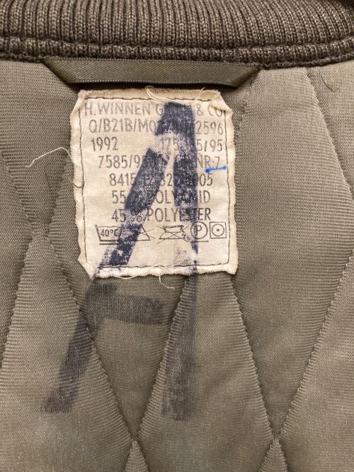 MILITARY（ミリタリー）MILITARY (ミリタリー) キルティングジャケット カーキ サイズ:表記なしの古着・服飾アイテム