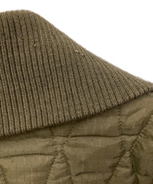 MILITARY（ミリタリー）MILITARY (ミリタリー) キルティングジャケット カーキ サイズ:表記なしの古着・服飾アイテム