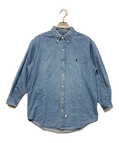 RALPH LAUREN（ラルフローレン）RALPH LAUREN (ラルフローレン) デニムシャツ インディゴ サイズ:Sの古着・服飾アイテム
