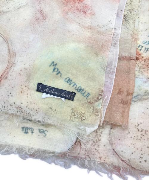 FALIERO SARTI（ファリエロサルティ）Faliero Sarti (ファリエロサルティ) ストール ベージュの古着・服飾アイテム