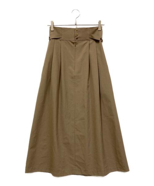 foufou（フーフー ザドレス）foufou (フーフー) アジャストプリミティブスカート ベージュ サイズ:SIZE 0の古着・服飾アイテム