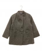 la.fラ・エフ）の古着「シャギーライトボンディングコート」｜グレー