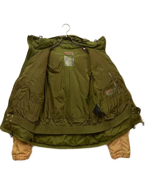 PRADA（プラダ）PRADA (プラダ) ダウンジャケット カーキ×ベージュ サイズ:-の古着・服飾アイテム