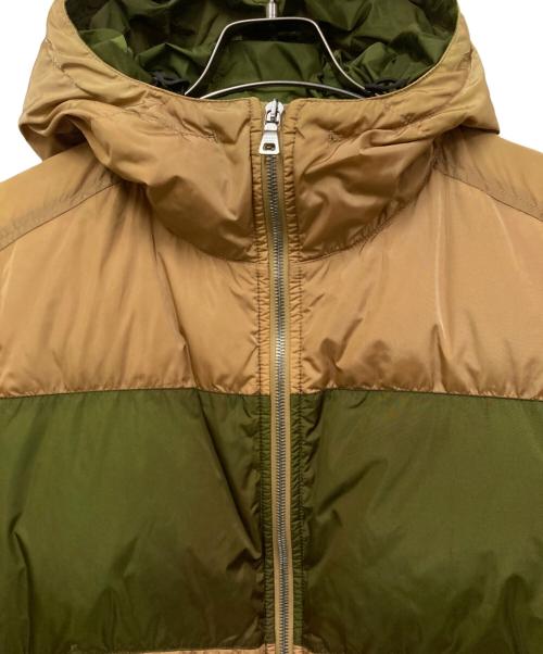 PRADA（プラダ）PRADA (プラダ) ダウンジャケット カーキ×ベージュ サイズ:-の古着・服飾アイテム