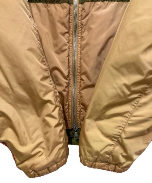 PRADA（プラダ）PRADA (プラダ) ダウンジャケット カーキ×ベージュ サイズ:-の古着・服飾アイテム