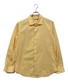 INDIVIDUALIZED SHIRTS（インディビジュアライズドシャツ）の古着「長袖シャツ」｜イエロー