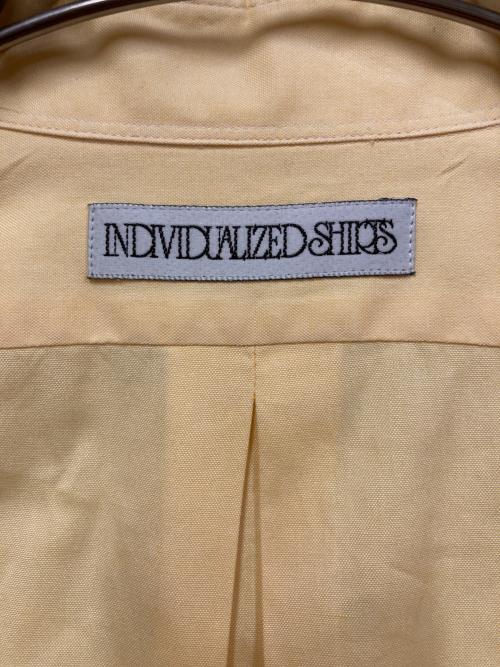 INDIVIDUALIZED SHIRTS（インディビジュアライズドシャツ）INDIVIDUALIZED SHIRTS (インディビジュアライズドシャツ) 長袖シャツ イエロー サイズ:表記なしの古着・服飾アイテム