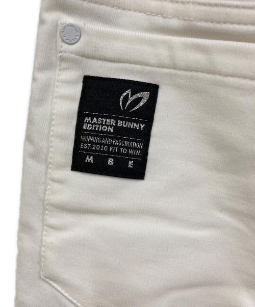 MASTER BUNNY EDITION（マスターバニーエディション）MASTER BUNNY EDITION (マスターバニーエディション) C/M ストレッチモールスキン 5ポケットパンツ ホワイト サイズ:SIZE 0の古着・服飾アイテム