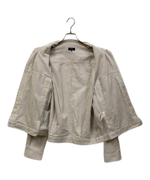 BEAMS（ビームス）BEAMS (ビームス) シアサッカー バルーン Gジャケット スカイブルー サイズ:Mの古着・服飾アイテム