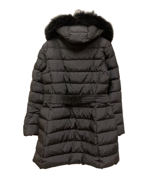 SEVENTY（セブンティ）SEVENTY (セブンティ) ファー付ダウンコート ブラック サイズ:SIZE 44の古着・服飾アイテム