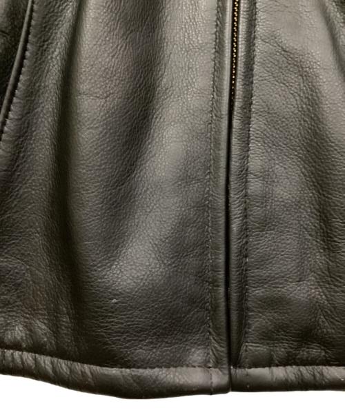 Schott（ショット）Schott (ショット) シングルライダースジャケット ブラック サイズ:42の古着・服飾アイテム