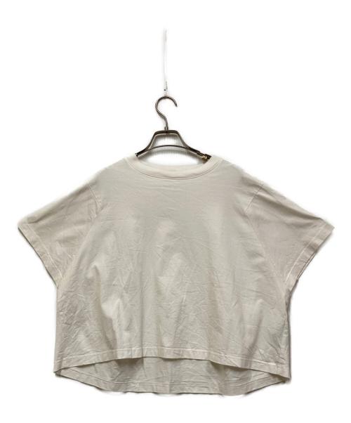 COGTHEBIGSMOKE（コグザビッグスモーク）COGTHEBIGSMOKE (コグザビッグスモーク) スクエアスリーブTシャツ ホワイト サイズ:FREEの古着・服飾アイテム