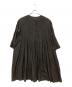 maison de soil（メゾンドソイル）の古着「長袖ギャザーワンピース」｜ブラック