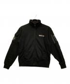 AVIREXアヴィレックス）の古着「ファティーグスタンドカラージップアップスウェット」｜ブラック