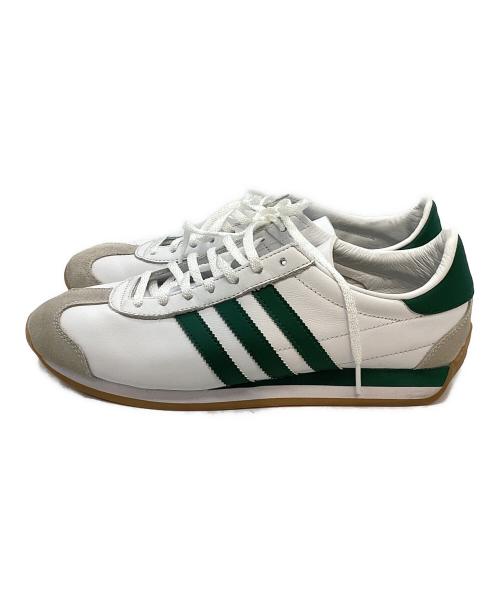 adidas（アディダス）adidas (アディダス) Country OG ホワイト×グリーン サイズ:25.5cmの古着・服飾アイテム