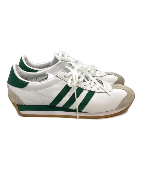 adidas（アディダス）adidas (アディダス) Country OG ホワイト×グリーン サイズ:25.5cmの古着・服飾アイテム