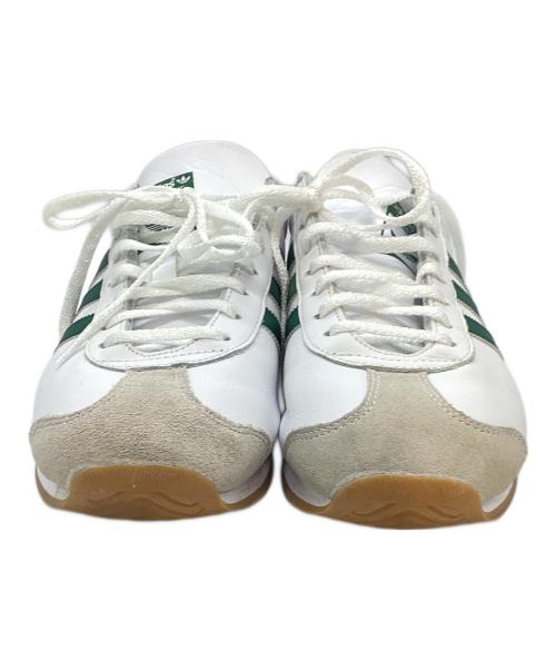 adidas（アディダス）adidas (アディダス) Country OG ホワイト×グリーン サイズ:25.5cmの古着・服飾アイテム