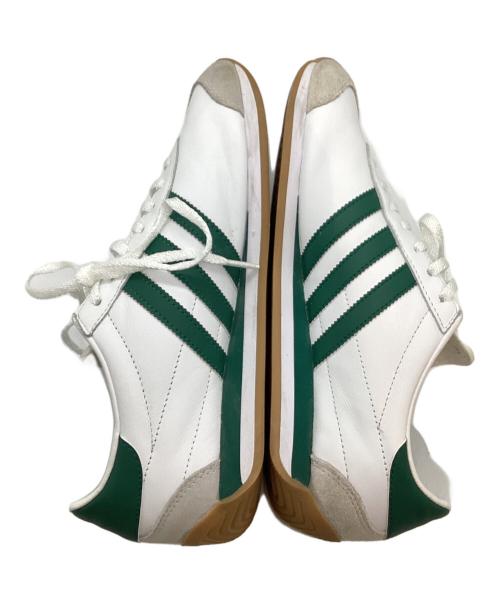 adidas（アディダス）adidas (アディダス) Country OG ホワイト×グリーン サイズ:25.5cmの古着・服飾アイテム