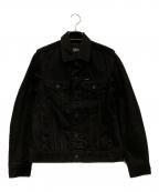 DIESELディーゼル）の古着「デニムボアジャケット」｜ブラック