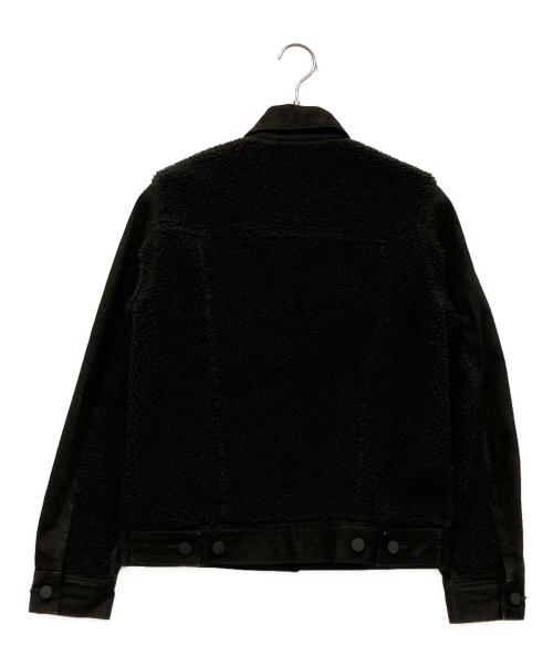 DIESEL（ディーゼル）DIESEL (ディーゼル) デニムボアジャケット ブラック サイズ:SIZE XSの古着・服飾アイテム