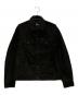 DIESEL（ディーゼル）の古着「デニムボアジャケット」｜ブラック