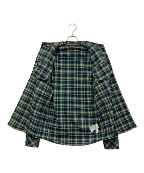 ARC'TERYX（アークテリクス）ARC'TERYX (アークテリクス) GRYSON LS SHIRT ブルー×イエロー サイズ:SIZE Sの古着・服飾アイテム