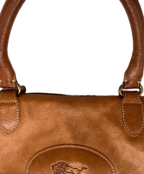 IL BISONTE（イル ビゾンテ）IL BISONTE (イル ビゾンテ) ハンドバッグ ブラウンの古着・服飾アイテム