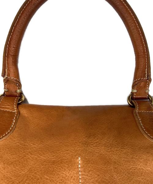 IL BISONTE（イル ビゾンテ）IL BISONTE (イル ビゾンテ) ハンドバッグ ブラウンの古着・服飾アイテム